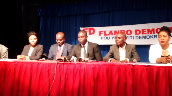 "Flanbo Demokratik" une nouvelle structure politique présenté par Jean Bonheur Négo Delva