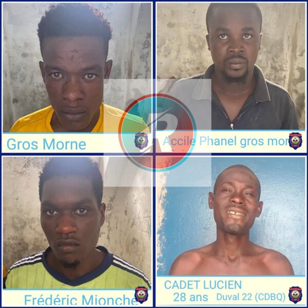 Neuf individus dont un présumé membre du gang "400 mawozo" arrêtés par la police