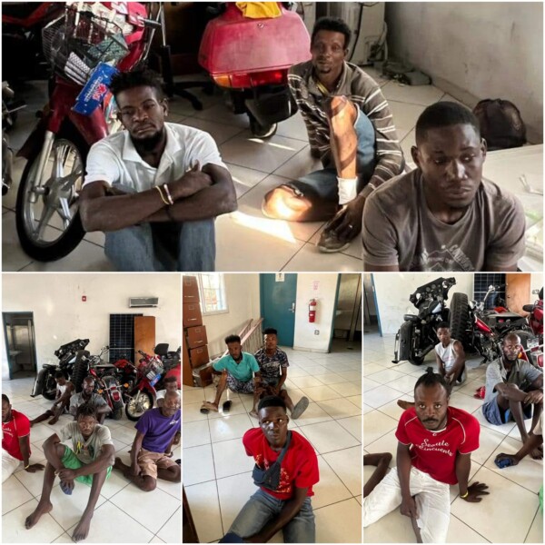 Haïti/Sécurité/Saint-Marc : 10 individus du gang "Gwo Boutèy" arrêté par les forces de l'ordre