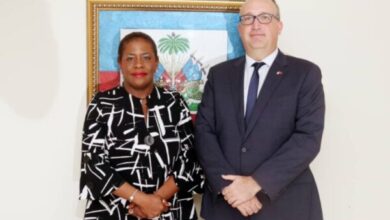 Haïti/Justice: Rencontre entre la ministre de la justice et l'ambassadeur Canadien